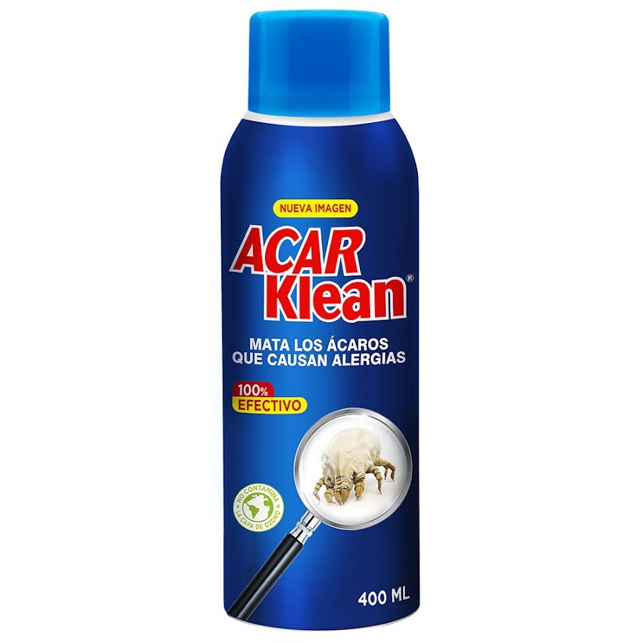 ACAR KLEAN LIQUIDO AEROSOL SPRAY FRASCO X400ML PROCAPS ANTIA ACAROS