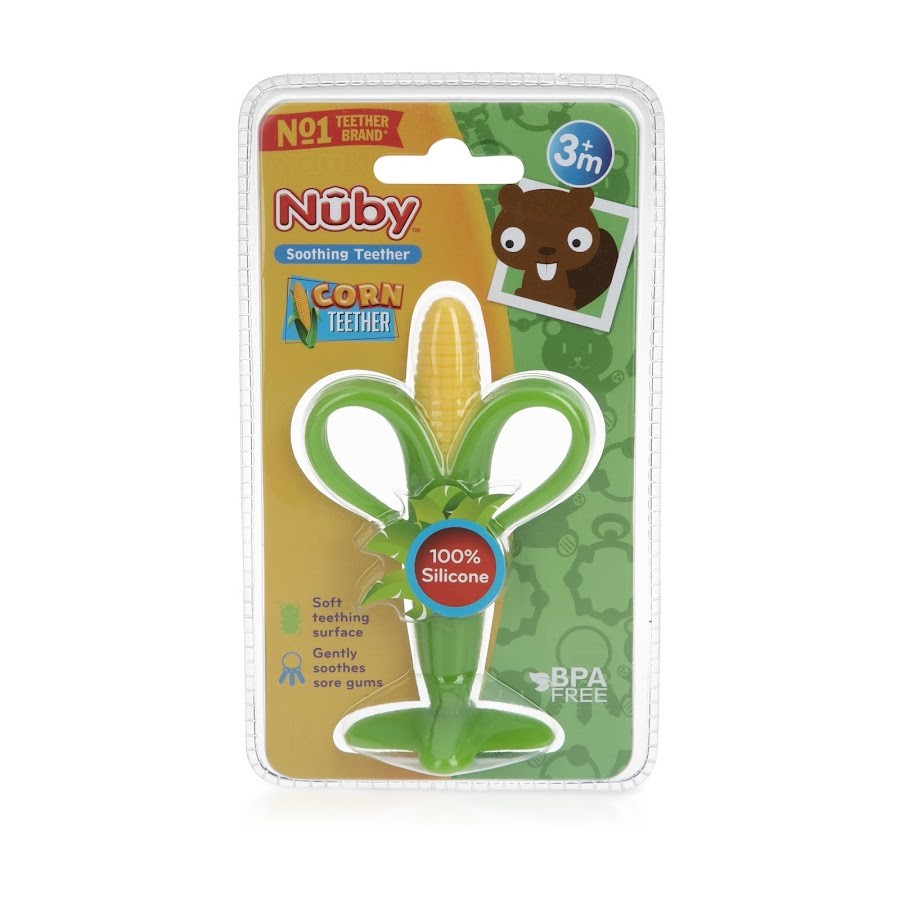 Llamadientes Nuby Corn x 1und