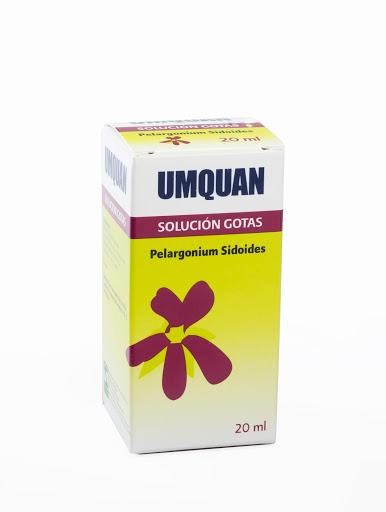 Umquan Solución Gotas Frasco x20ml. ROEMMERS Pelargonium Sidoides