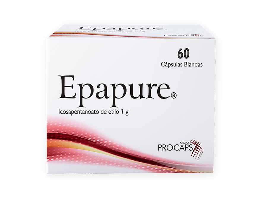Epapure Capsulas Blandas Caja x60 Caps Icosapentanoato 1g Procaps