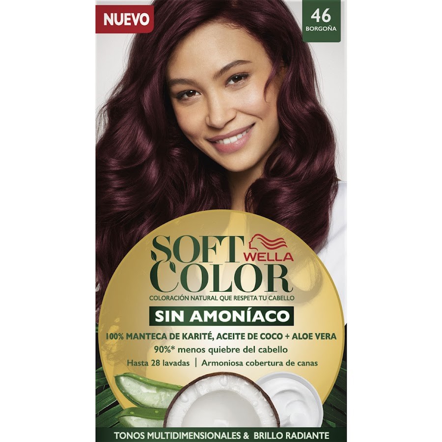 Tinte Wella Soft Color Bogoña N° 46 X 1Und Sin Amoniaco