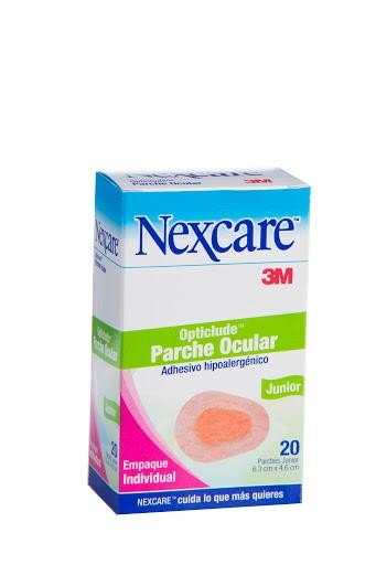 Parche 3M Nexcare Opticlude Ocular Junior 6.3x4.6 Cm. x20Und.