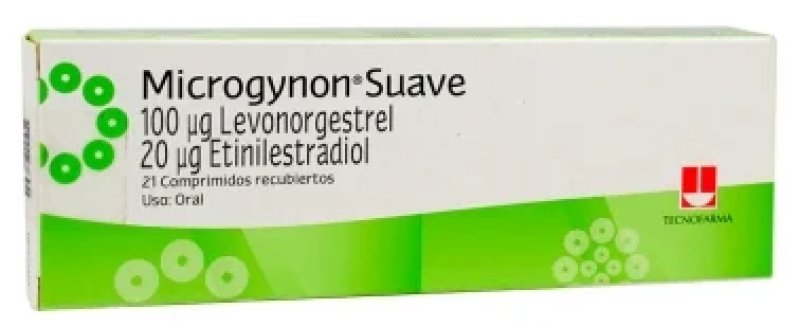 Microgynon Suave 100/20Mg Caj.x21Grg.Bay Levonogestrel Etinilestradiol