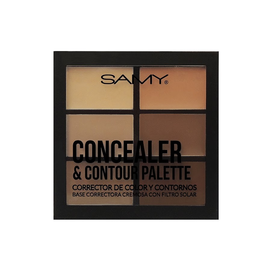 Paleta de Correctores Samy Medium Dark x6gr
