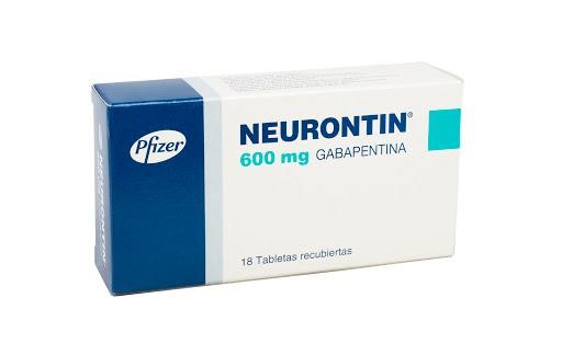 NEURONTIN 600mg Tabletas Caja x18Tab. PFIZER Gabapentina