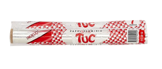 Papel Aluminio Tuc x 7 Metros