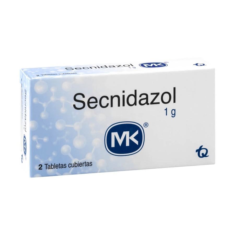 Secnidazol MK 1g Tableta Caja x2Tab...