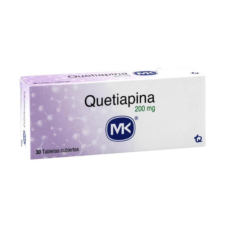 Quetiapina MK 200mg Tableta caja x30Tab.