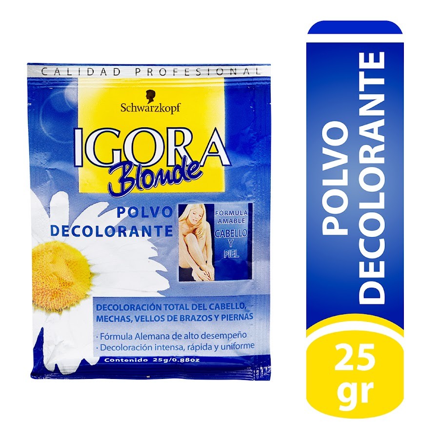 Decolorante Igora en Polvo Blonde x 25Gr