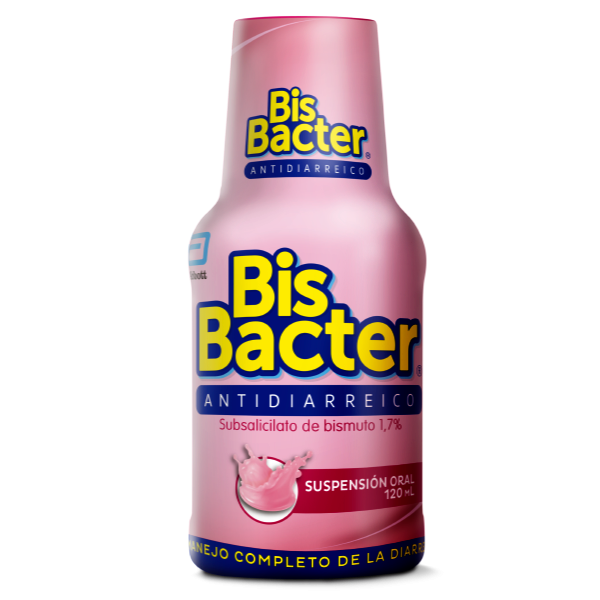 **Bis Bacter 1.7% Suspensión Frasco X120Ml. Laf Subsalicilato De Bismuto
