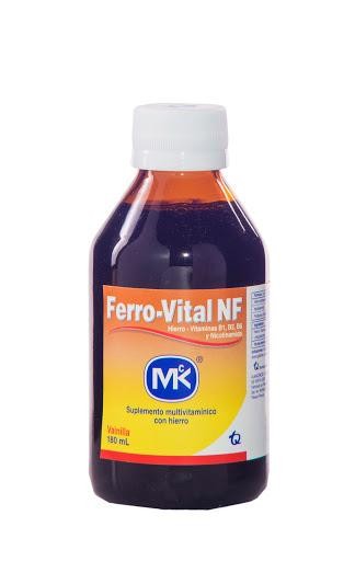 Ferro-Vital NF Vainilla MK Suplm. Fco x180ml TQ Multivitamínico