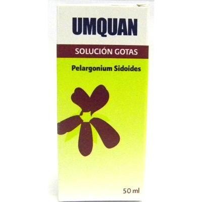 UMQUAN SOLUCIÓN GOTAS FRASCO X50ML. ROEMMERS PELARGONIUM SIDOIDES