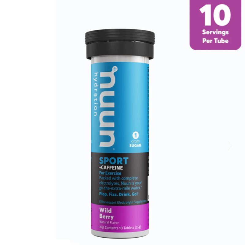 Hidratante Nuun Sport Wild Berry Tubo x10 Tabletas