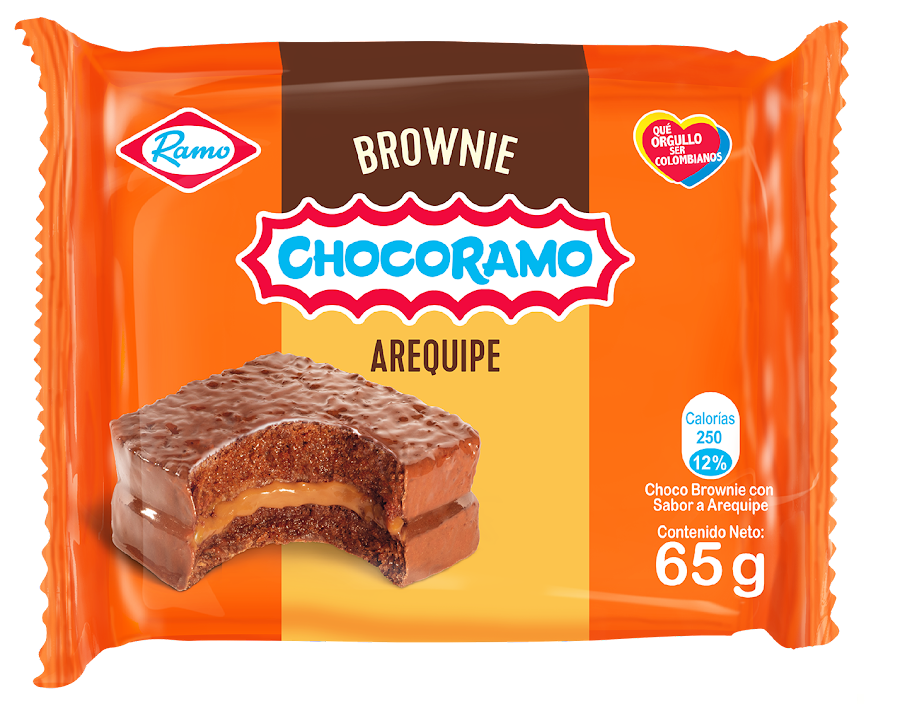 Brownie Chocoramo Arequipe x 65Gr