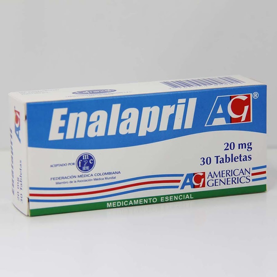 ENALAPRIL 20MG CJ X 30 TAB LAFRANCOL ENALAPRIL