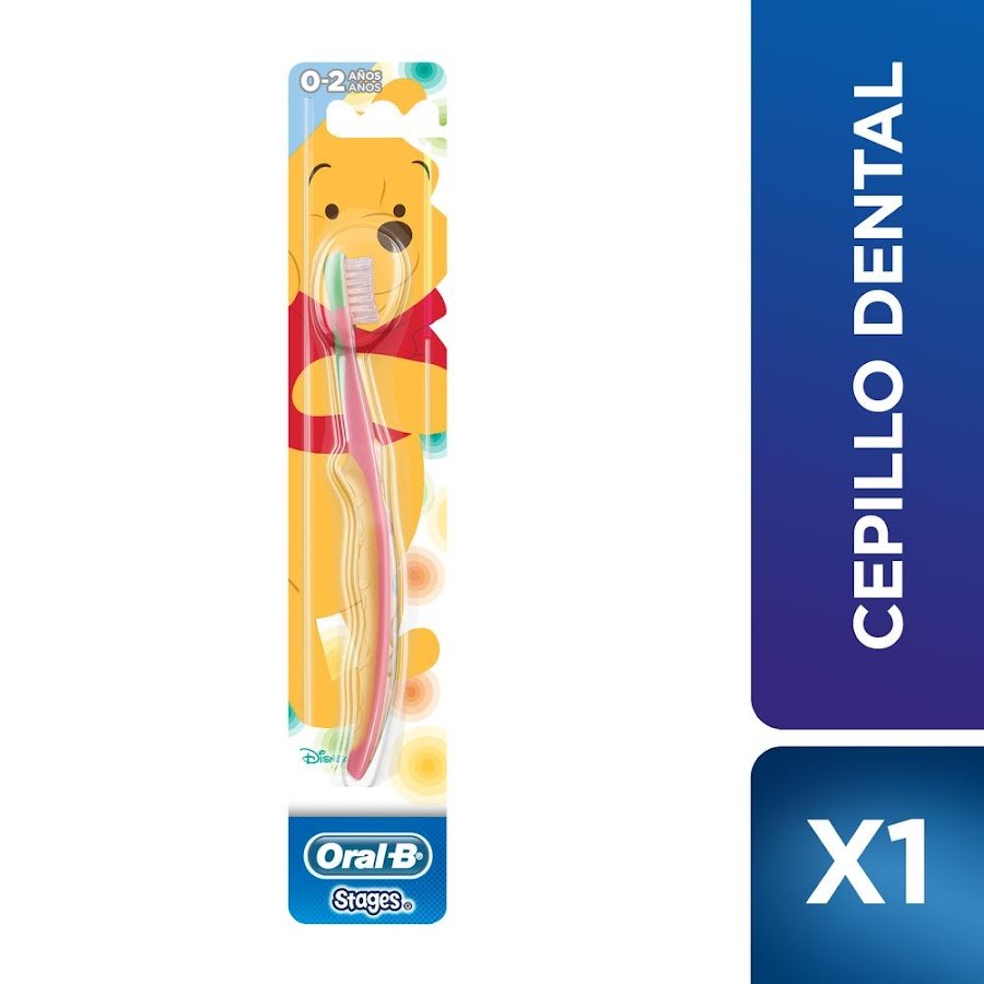 Cepillo Dental ORAL-B Stages 1 Winnie The Pooh 4-24 Ms. Ex. Sve. x1Und