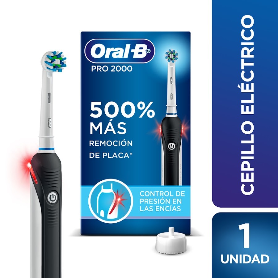*Cepillo Electrico Recargable Oral-B Pro 2000 x 1und