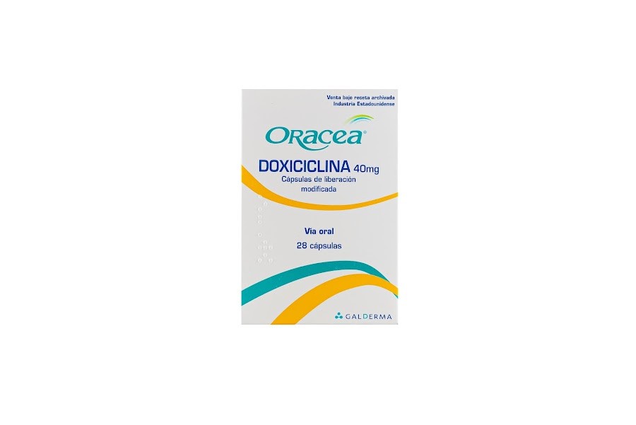 ORACEA 40MG CÁPSULAS CAJA X28CAP. GALDERMA DOXICICLINA