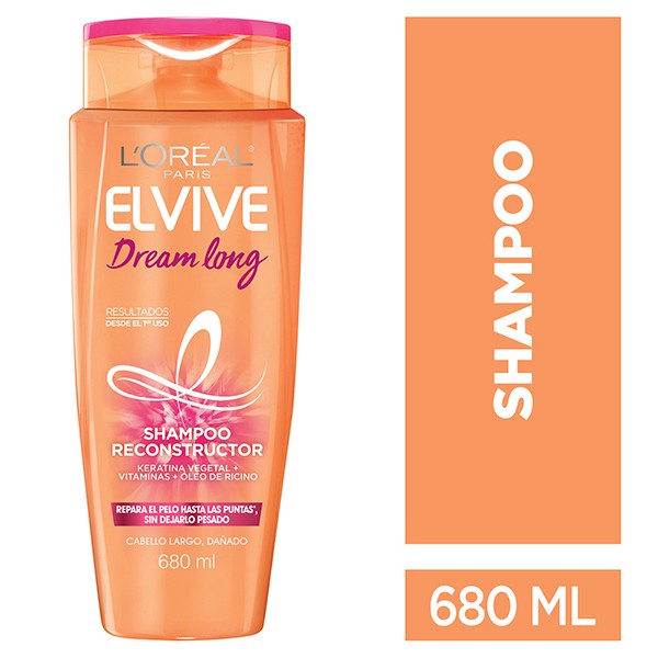 Shampoo Loreal Elvive Dream Long Reconstructor x 680Ml
