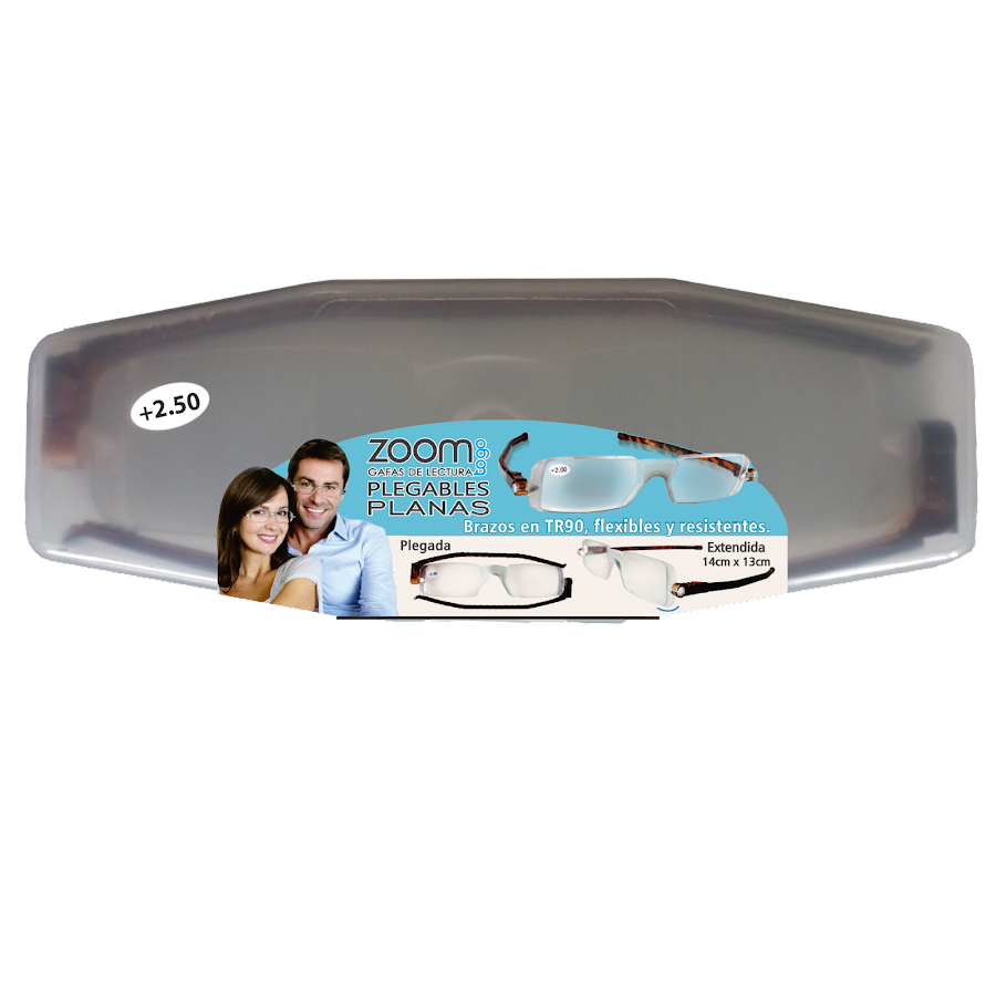 Gafas Zoom Togo Set Lectura Econo 1 Estuche 2.50 Colors X 1 Und.