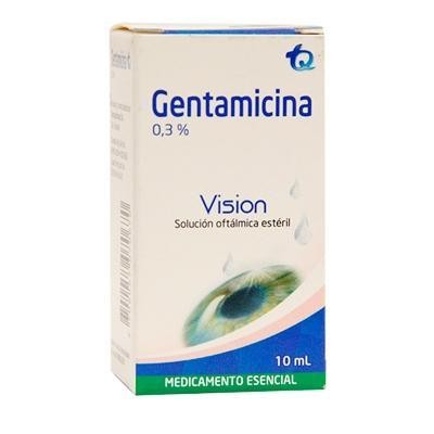 Gentamicina MK 3% Solución Oftálmica Caja x10ml.