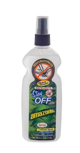 Repelente STAY OFF Spray Amazonic Contra Insectos x120Ml