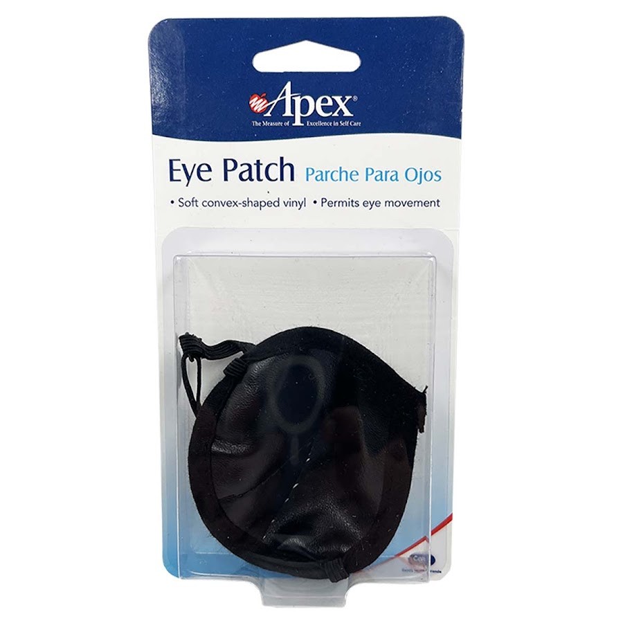 Parche para Ojos Apex Color Negro Adulto x1 und