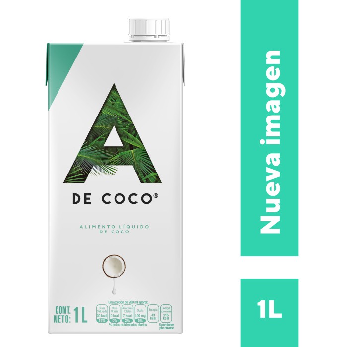 Leche de Coco A - Bebida de Coco A x 1Litro