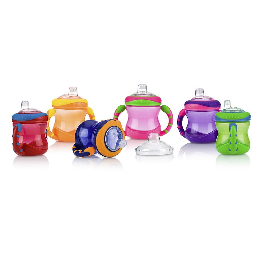 Vaso NUBY No-Spill Touch Flo Valve Paso 1 x1Und