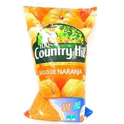 JUGO COUNTRY HILL 100% NARANJA LIGHT BOLSA X1L.