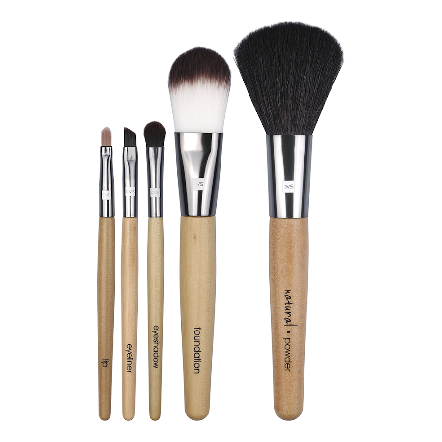 Kit Qvs Brochas Rostro Y Ojos X5Und.