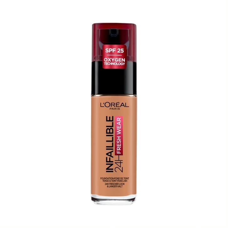 Base liquida Loreal Paris Infallible Fresh Wear 320 Caramel x 30Ml