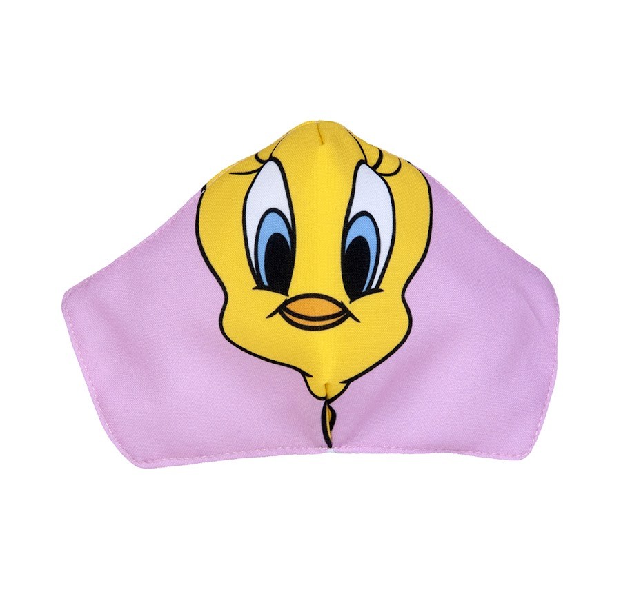 Tapabocas Niño Looney Piolin Reutilizable Antifluido x 1Und