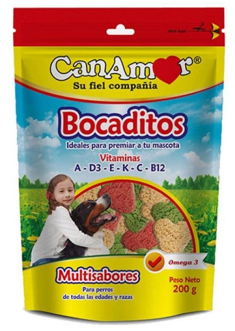 Galletas Bocaditos Surtidos CanAmor Paquete x 200Gr