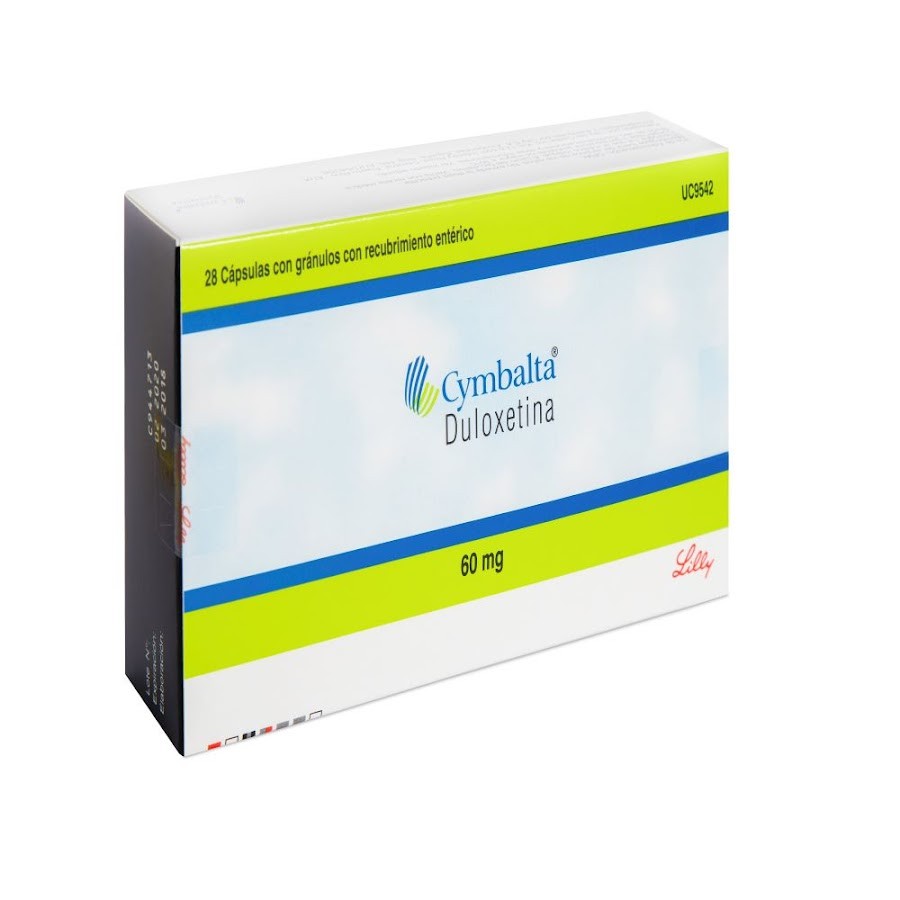 Cymbalta 60Mg Cápsulas Caja X28Cap. Lilly Duloxetina