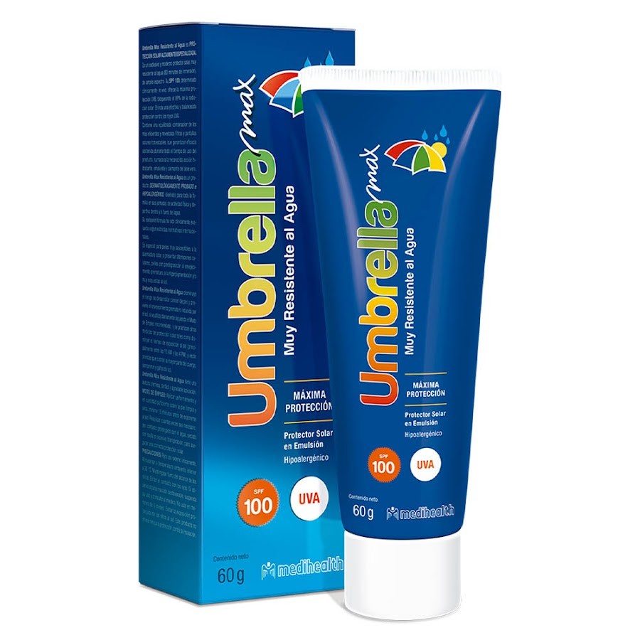 Protector Solar Umbrella Resistente al Agua Spf100+ x60gr.