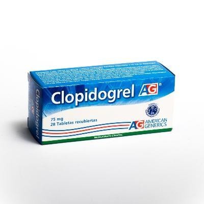 Clopidogrel 75Mg Tabletas Caja X28Tab. La Francol Clopidogrel