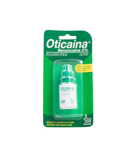 Oticaina 2% Solución Frasco X10Ml. Bussié Benzocaína