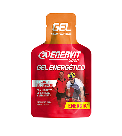 Gel Energico Enervit Sabor a Naranja x 25Ml