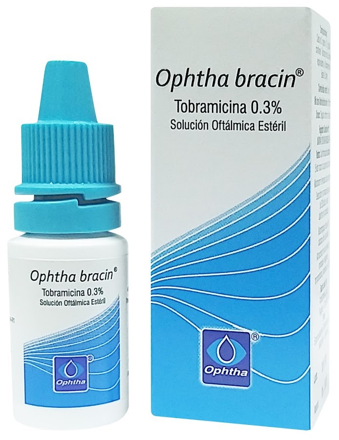 OPHTHABRACIN 0.3% SOL. OFTÁLMICA FCO.X5ML. OPHTHA TOBRA