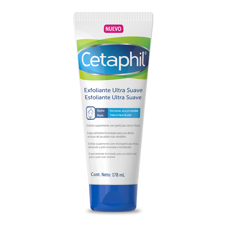 Exfoliante Cetaphil Ultra Suave Exfolia la Piel del Rostro x 178Ml