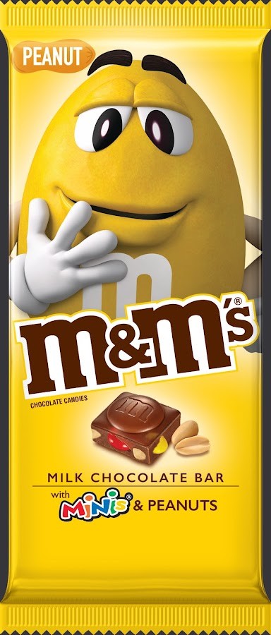 Tableta de Chocolate M&M's Mani x 110.6Gr