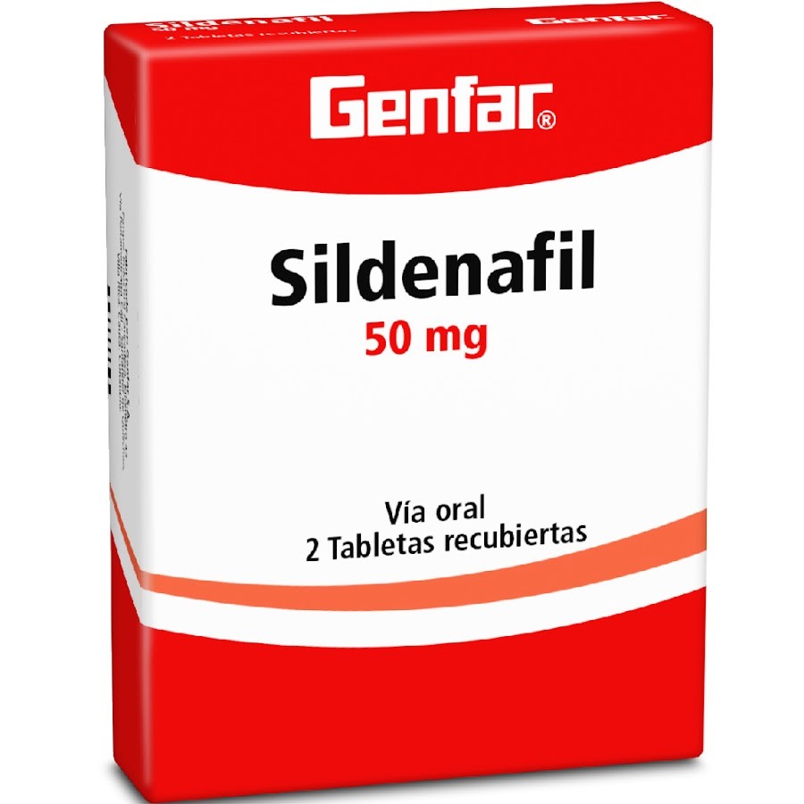 Sildenafil 50Mg Genfar Caja x 2Tab