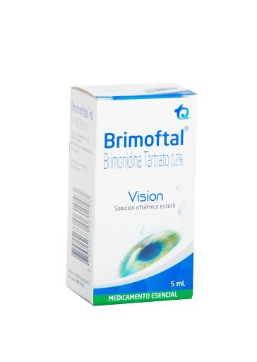 Brimoftal 0.2% Solución Oftálmica Fco. x5ml MK Brimonidina Tartrato
