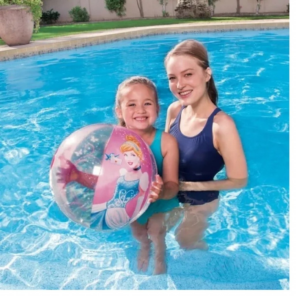 FLOTADOR PELOTA PISCINA NIÑOS PRINCESAS ORIGINAL JUGUETERIA