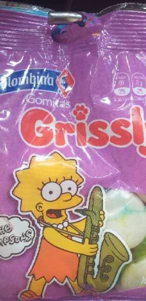 GOMA GRISSLY SIMPSON  x 80GR