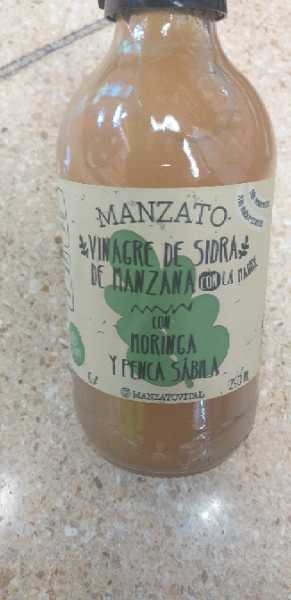 VINAGRE MANZANA MORINGA MANZATO*250 ML