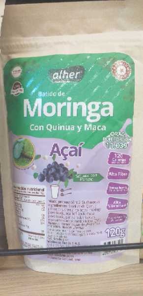 BATIDO DE MORINGA ACAI ALHER*120GR