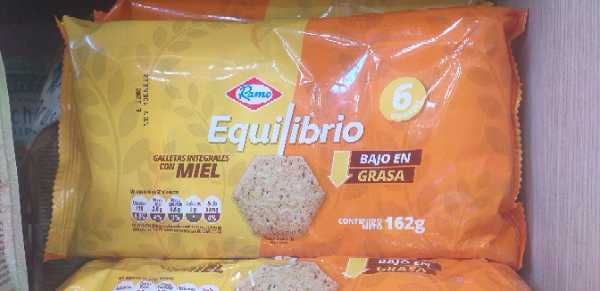 GALLETAS MIEL EQUILIBRIO RAMO x 6 UND