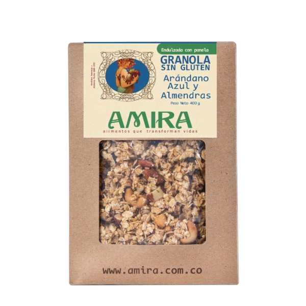 GRANOLA DE ARANDANO AZUL AMIRA*450GR